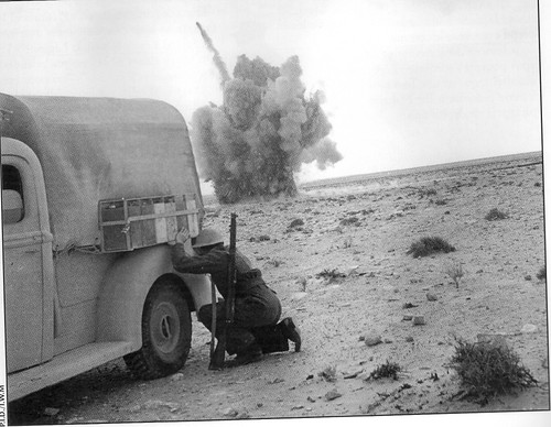 RA- 1942- Bir Hakeim - tir d'artillerie