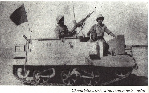 BP- Chenillette armée d'un canon de 25 mm - Mémoires de Roger Ludeau