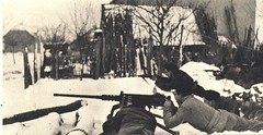 Alsace- Ebersmunster janvier 1945