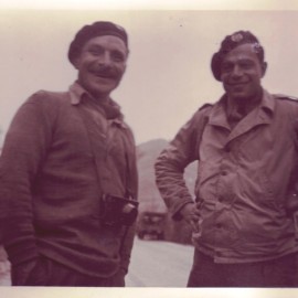 RFM- 1944 - Roger Barberot àgauche et Michel Bokanovski