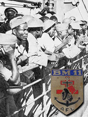 BM XI- 1944 - Italie-  les tirailleurs quittent Tarente