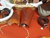 Brassard de cuir en vente dans les échopes -  - 31 eme fête médievale de Provins -2014