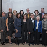 Campaign Co-Chairs and lead donors with Jeanne Gang, Kate Lipuma and Michael Halberstam. Photo by Robert Carl.