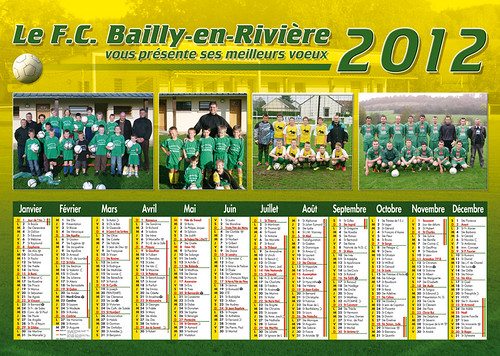 FCB calendrier 2012