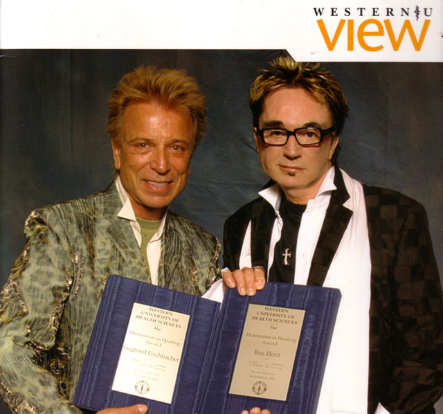 Siegfried and Roy at College