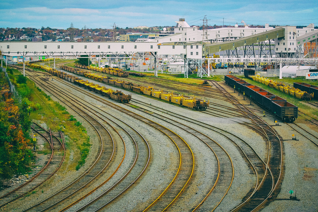 View from the Young Avenue Bridge