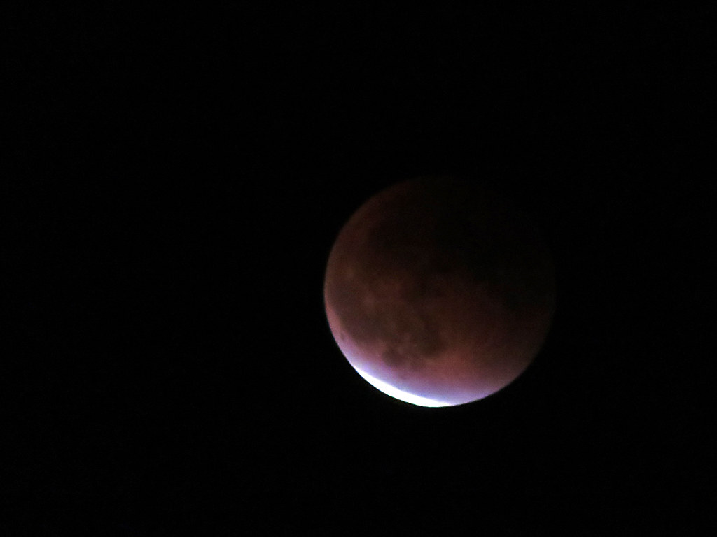 Super Moon Lunar Eclipse in WA 9/27/15