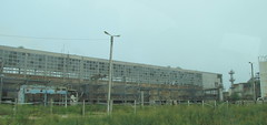 usine dans la campagne roumaine