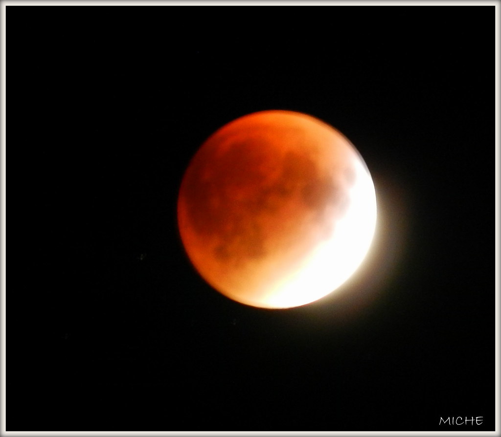 &Eacute;CLIPSE DE LUNE 2015 LUNAR ECLIPSE