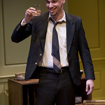 Ryan Hallahan (Brodie) in THE REAL THING at Writers Theatre. Photos by Michael Brosilow.