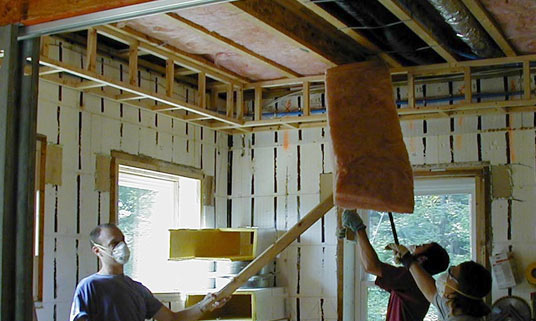 fiberglass insulation, health hazards, green insulation, healthy insulation 