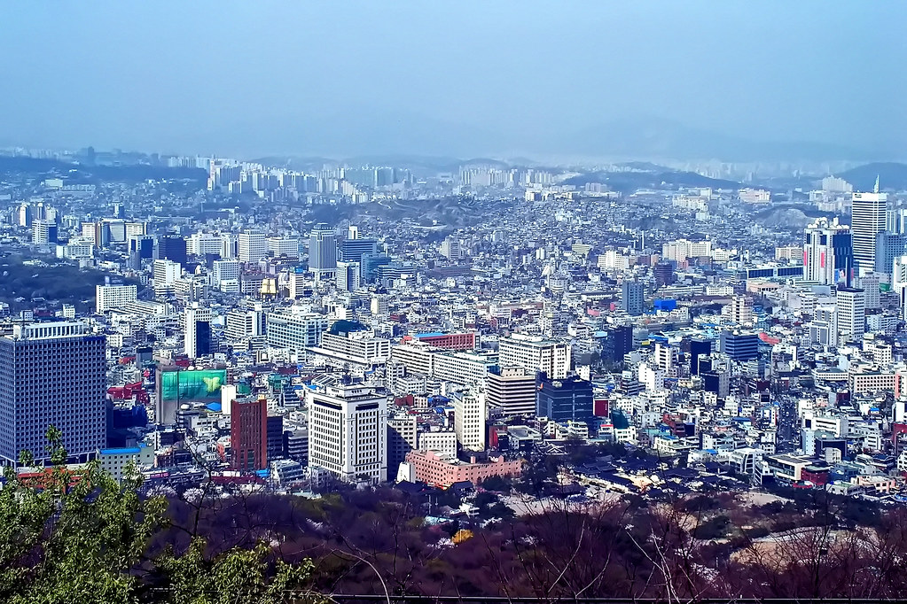 South Korea - Seoul - View From Namsan - 1