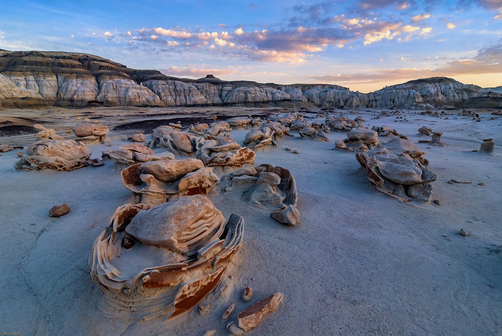 *Bisti Badlands @ blue hour*