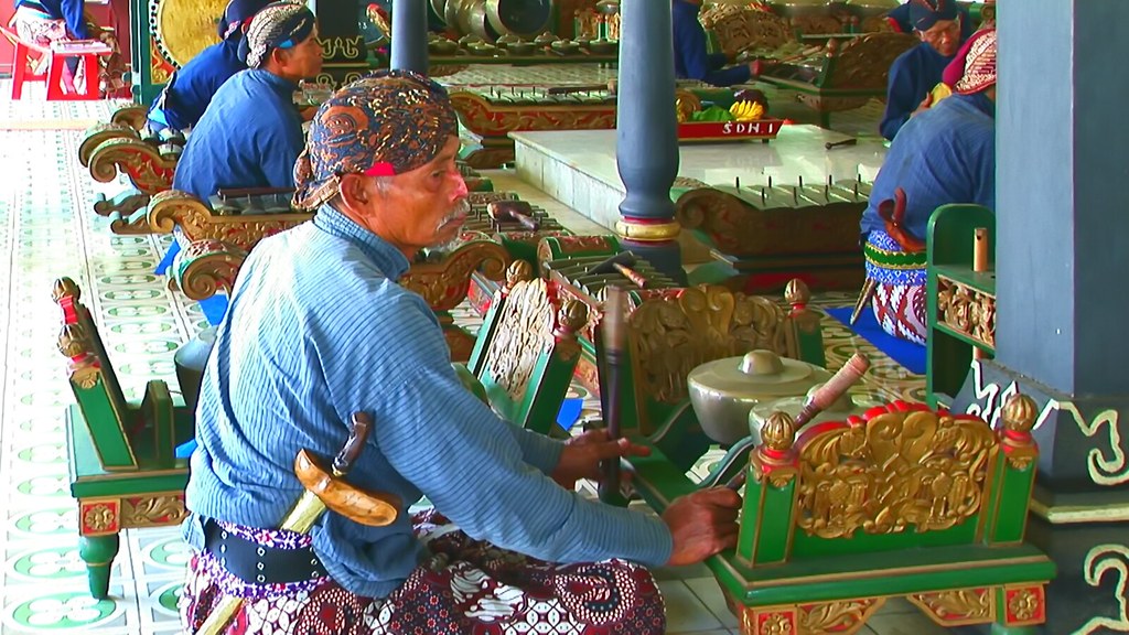 Indonesia - Java - Yogyakarta - Wayang Golek - Gamelan Orchestra - 22