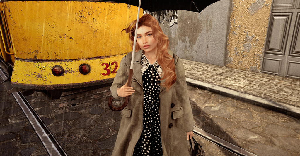 ... under the rain ...