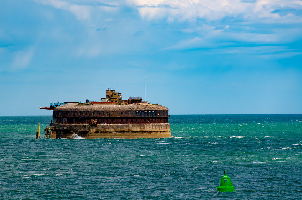 One of Four SOLENT FORTS "Horse Sand Fort"