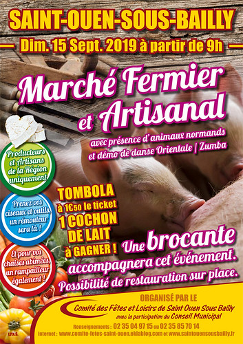 Affiche Marché Fermier 2019