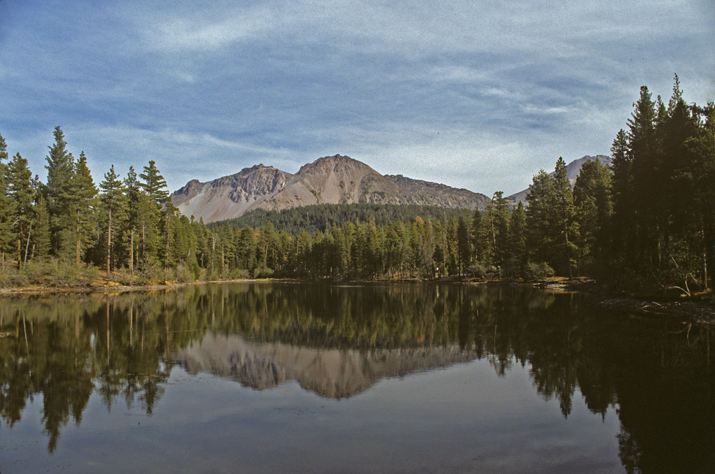 Chaos Crags, 8448'/2535m., Lassen Volcanic National Park, N. California.