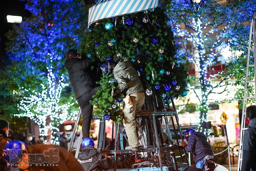 秋葉原UDX広場「ホロライブ」オリジナルクリスマスツリーが登場
