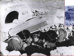 les fusiliers enterrent leur camion   le triomphant- France renaissante François Broche