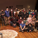 The cast and crew of WIFE OF A SALESMAN.