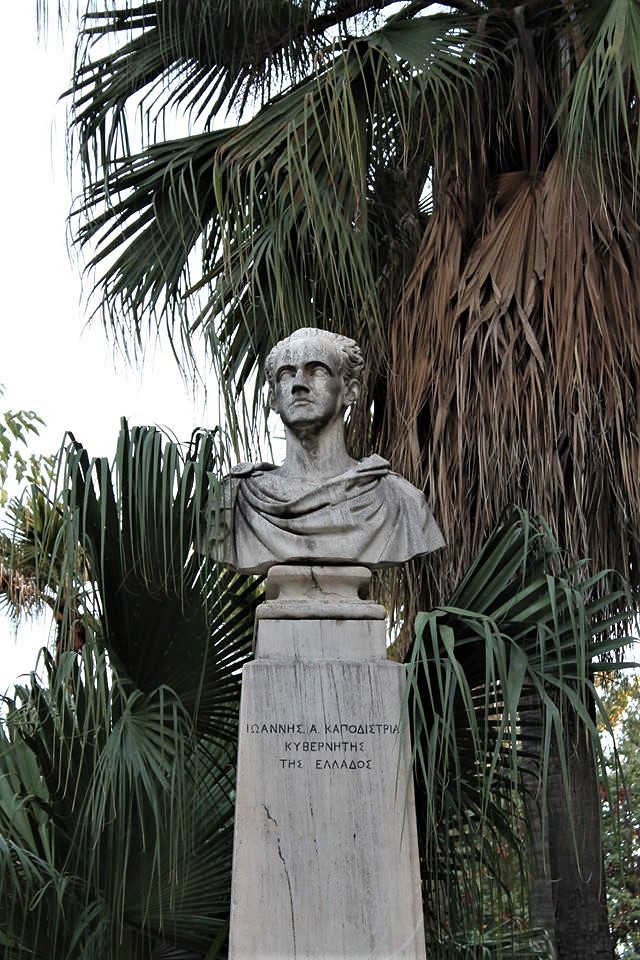 Statue, Athens (Greece) Hellenic Republic.
