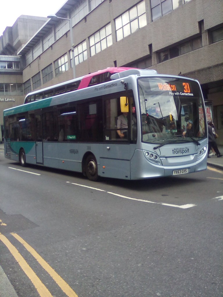 Nottingham city transport 388