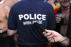 Police at Pride - Mike & Neil