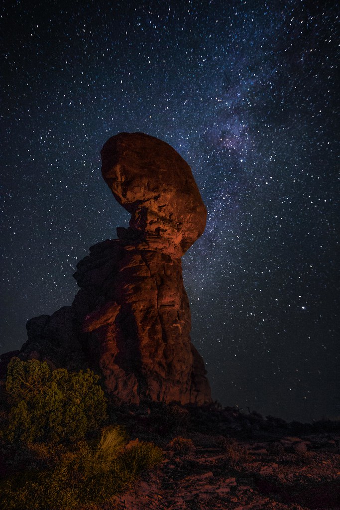 Balanced Stone Alien