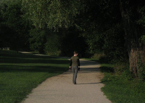 Brenna in park
