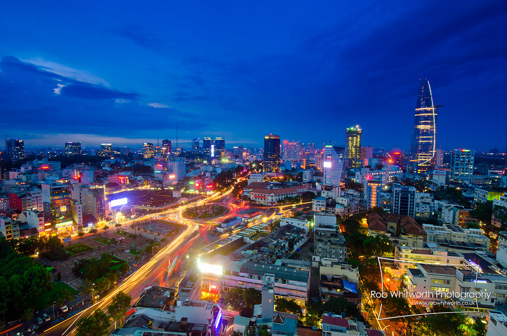Ben Thanh Market Dusk