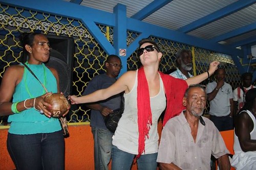 Le gwoka (ou Gwo Ka) est un genre musical de la Guadeloupe. Il est principalement joué avec des tambours appelés « ka », famille d'instruments de percussion. Les autres instruments sont le chacha (une sorte de maraca) et le tibwa (instrument formé de deux