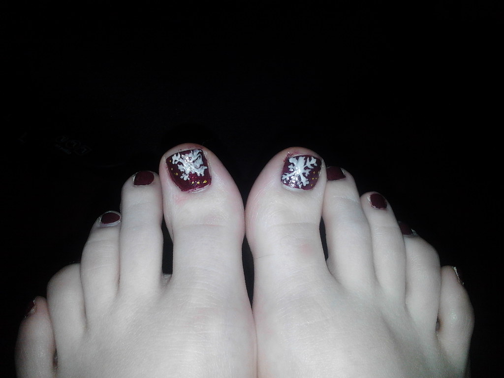 Holiday pedicure