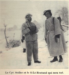 BM 21 - 1945 - Alsace-  Capitaine Muller et Sous-lieutenant Rostand - Ohneheim Source - 1ere dfl épopée d'une reconquete