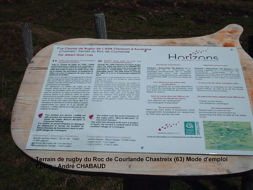 Terrain de rugby du Roc de Courlande Chastreix (63) 3