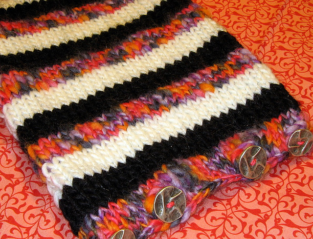 chunky striped hot water bottle sweater