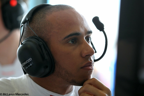Lewis Hamilton at Australian GP