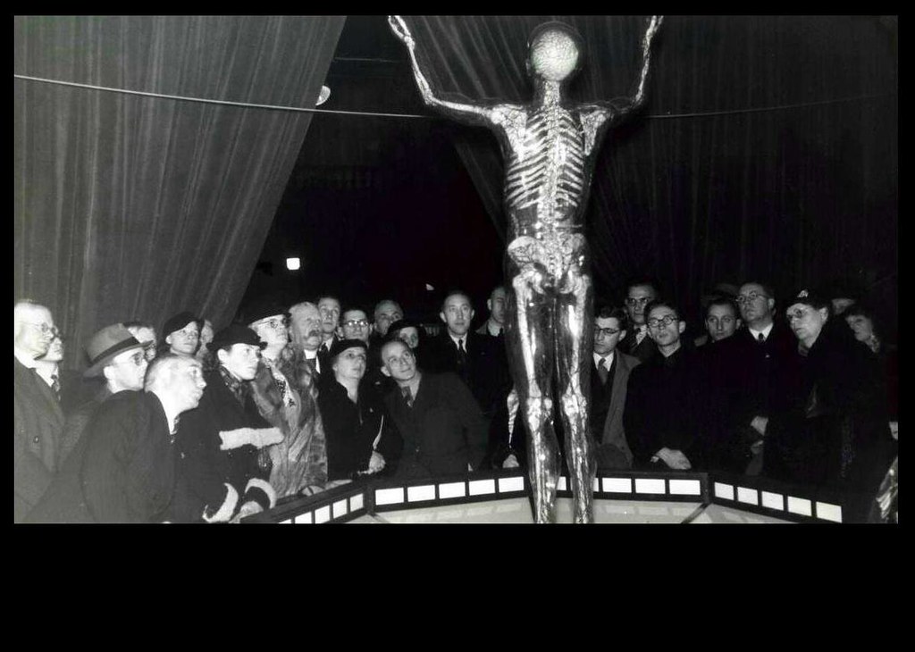 rotterdam ,tentoonstelling de Glazen mensch 1936