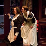Elizabeth Laidlaw and Helen Sadler in THE MAIDS at Writers Theatre. Photos by Michael Brosilow.