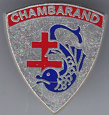 Insgne boutonnière Chambarand - - Col. Blandine Bongrand Saint Hillier
