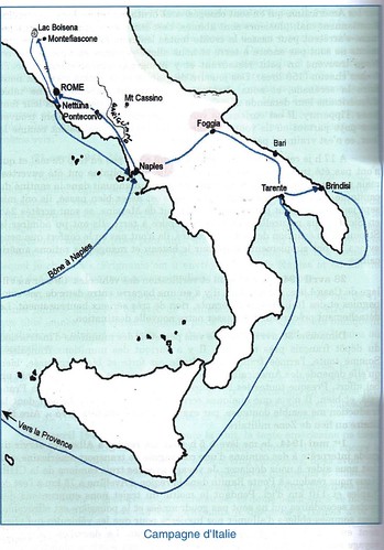 1944 -  Italie- Cartographie