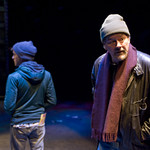 Patrick Andrews (Sam) and Francis Guinan (Eddie) in DO THE HUSTLE at Writers Theatre. Photos by Michael Brosilow.