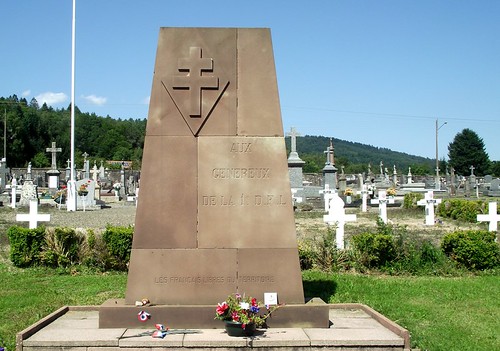 Cimetière de Giromagny - Monument 