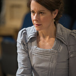 Kate Fry (Hedda) in HEDDA GABLER at Writers Theatre.  Photo by Michael Brosilow.