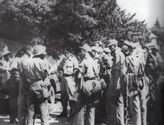 1944 - Provence- marins du MFlaA 819 face aux marsouins du BM 21 - général gras- Gaujac