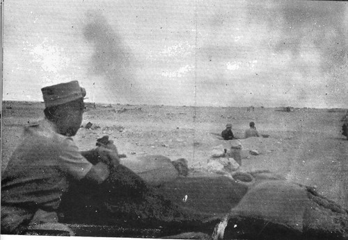1942 Bir Hakeim - Sous le bombardement - Source :  Bir Kakim 1943