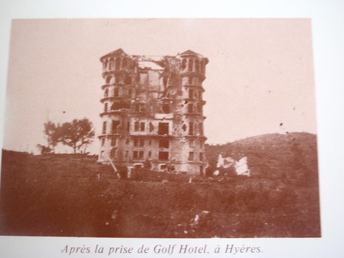 1944- Provence- Hyères : Le Golf Hôtel
