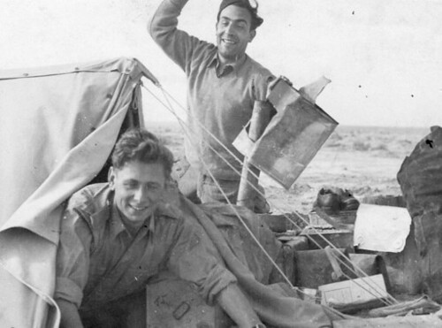 1943 Tunisie mars 1943 - Gambut - RA - César Leblanc et Dazarelli - Source Français libres.net