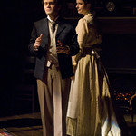 Alan Schmuckler and Kate Fry in A MINISTER'S WIFE at Writers Theatre. Photos by Michael Brosilow.