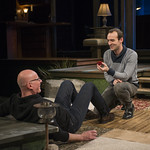 Jonathan Weir (Frank) and Stephen Schellhardt (Edmund) in DAYS LIKE TODAY at Writers Theatre. Photo by Michael Brosilow.